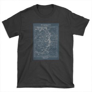 The Star Constellations Vintage 1900 Galaxy T-shirt Tee