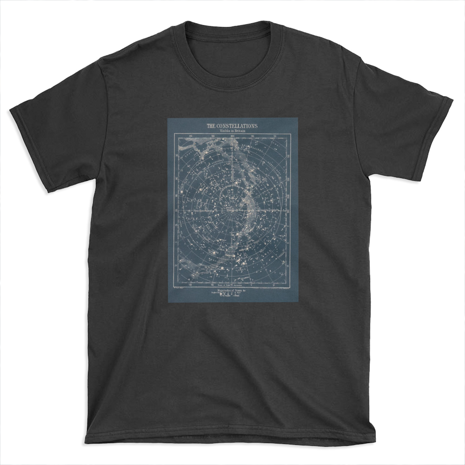 The Star Constellations Vintage 1900 Galaxy T-shirt Tee