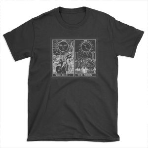 The Sun and Moon Tarot Cards | Pearl & Obsidian T-shirt Tee