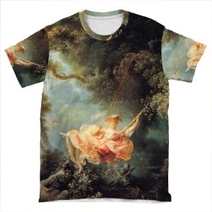 The Swing By Jean-Honor Fragonard AOP T-shirt Tee