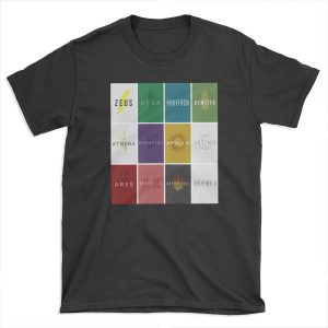 The Twelve Olympians - MOSIAC T-shirt Tee