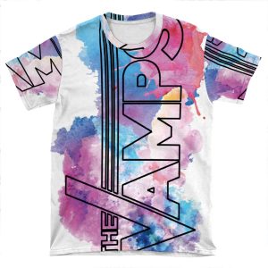 The Vamps Watercolor AOP T-shirt Tee
