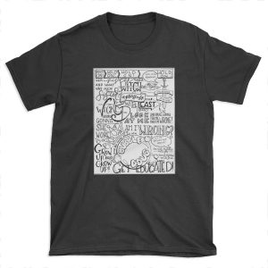 The Wicked Witch of the East Bro Hand Lettered T-shirt Tee