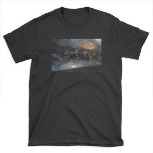 The Wild Hunt Of Odin By Peter Nicolai Arbo 1872 T-shirt Tee