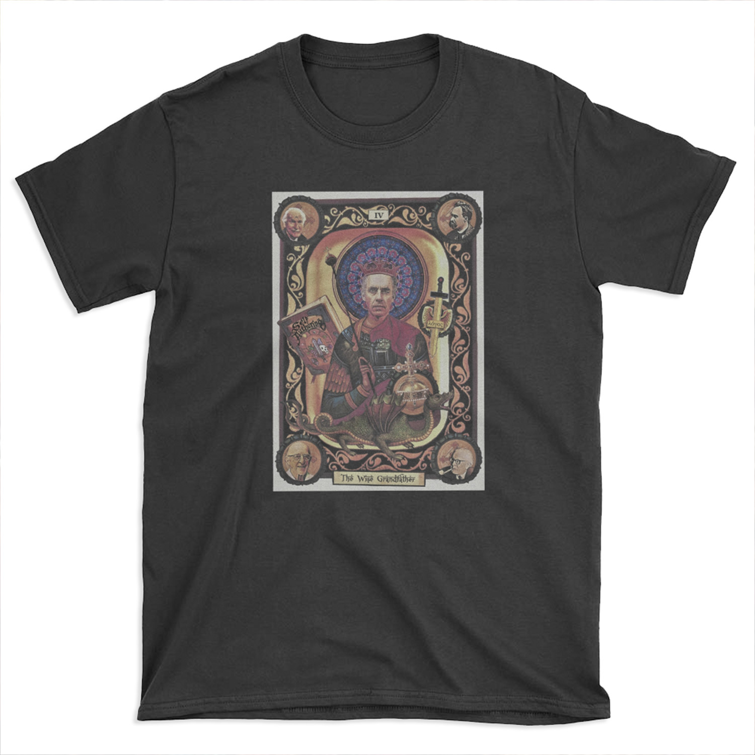 The Wise Grandfather (wall art) T-shirt Tee