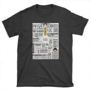 The Wise Words of Dwight Schrute (Light Tee) T-shirt Tee