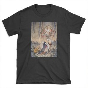 The Wish - TeaKitsune Fox Yokai T-shirt Tee