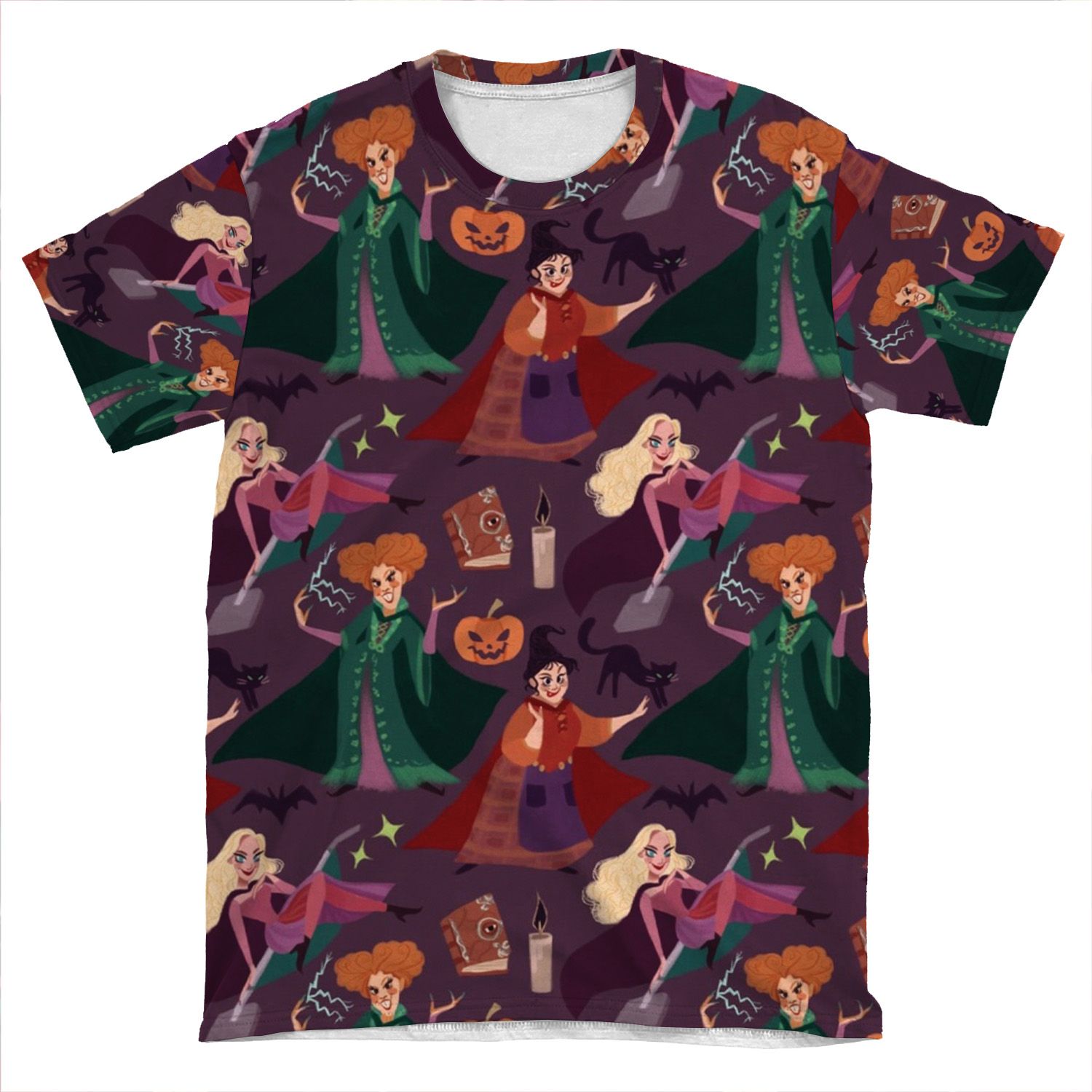 The Witch Is Back! AOP T-shirt Tee