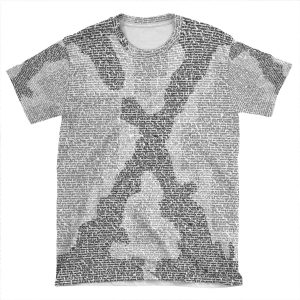 The X-Files Pilot Script - Black AOP T-shirt Tee