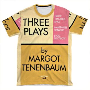 Three Plays By Margot Tenenbaum AOP T-shirt Tee