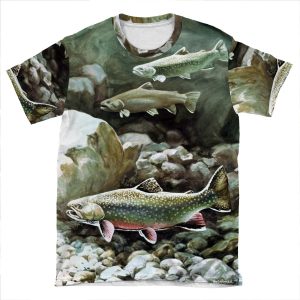 Three Trout AOP T-shirt Tee