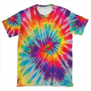 Tie Dye 2 AOP T-shirt Tee