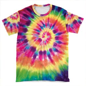 Tie Dye 4 AOP T-shirt Tee