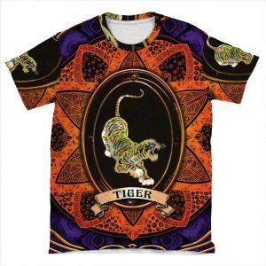 Tiger AOP T-shirt Tee