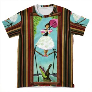 Tightrope Girl AOP T-shirt Tee