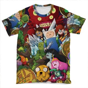 Time Adventure AOP T-shirt Tee