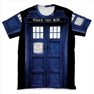 Time And Relative Dimension In Space AOP T-shirt Tee