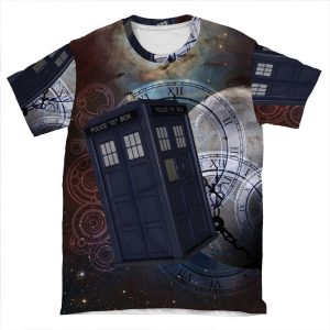 Time Flight 2 AOP T-shirt Tee