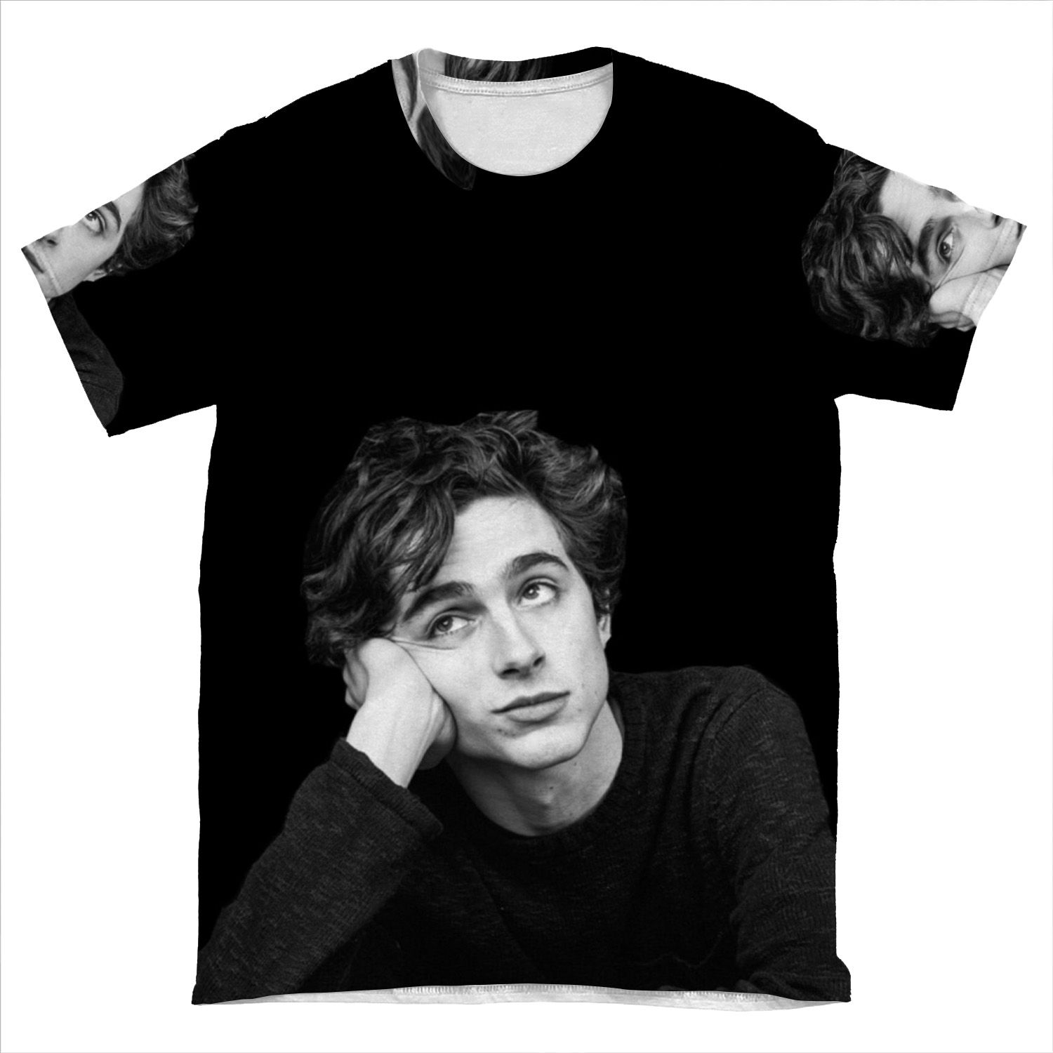 Timothee Chalamet 3 AOP T-shirt Tee
