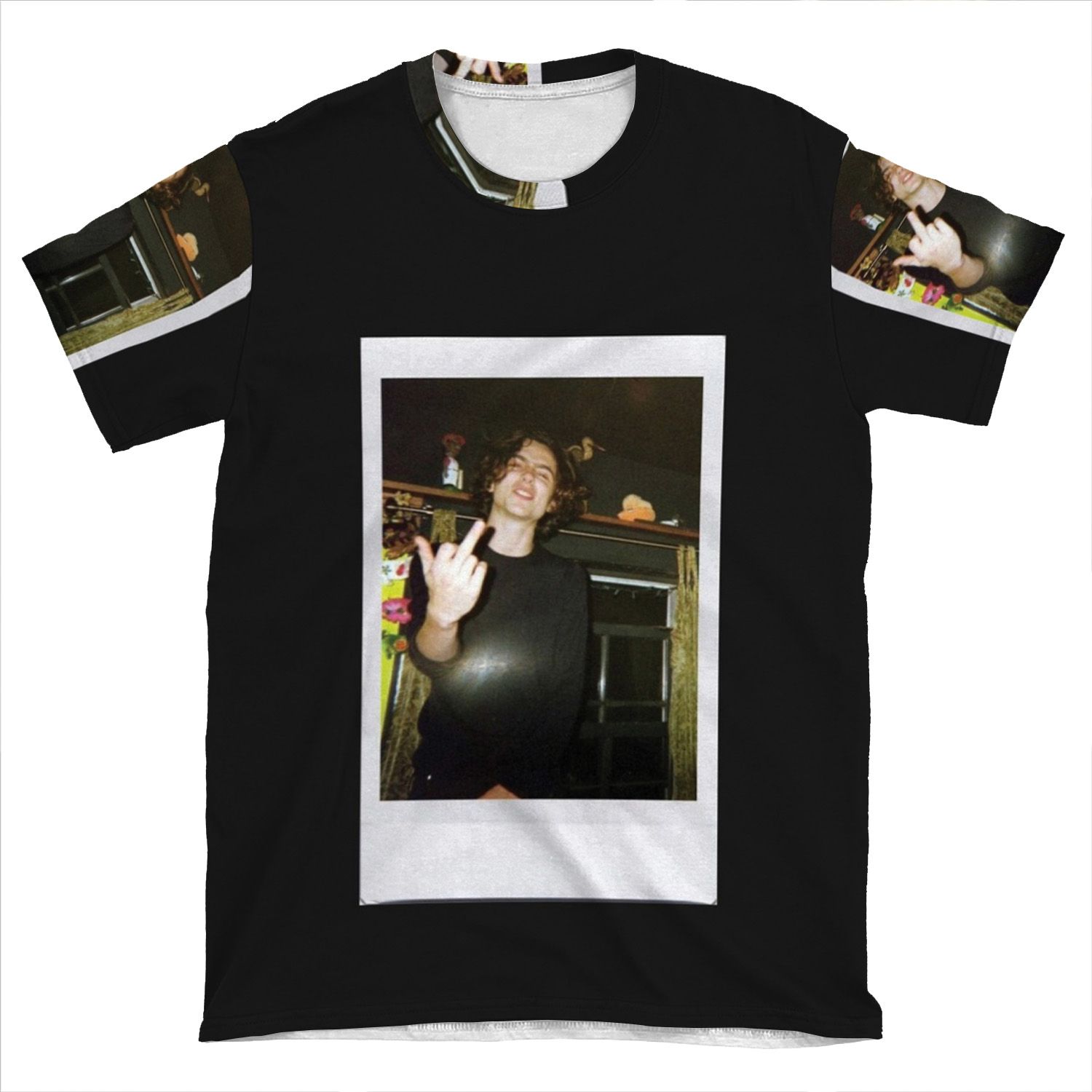 Timothee Chalamet Polaroid AOP T-shirt Tee