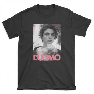 Timothee Chalamet VOUGE L'uomo Cover T-shirt Tee
