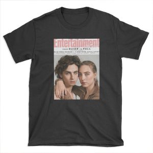Timothee Chalamet x Saoirse Ronan Magazine T-shirt Tee