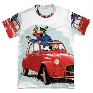 Tintin AOP T-shirt Tee