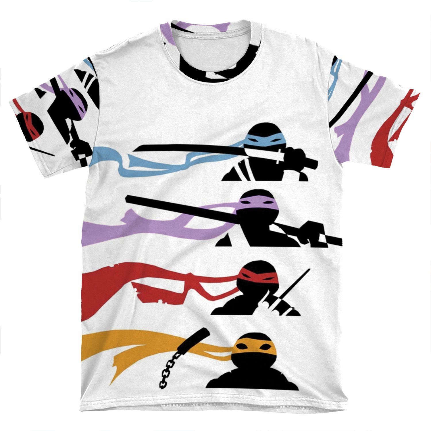 Tmnt Tribute AOP T-shirt Tee