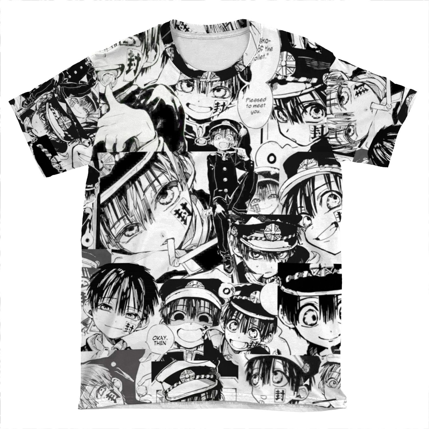 Toilet-Bound Hanako-Kun Collage AOP T-shirt Tee