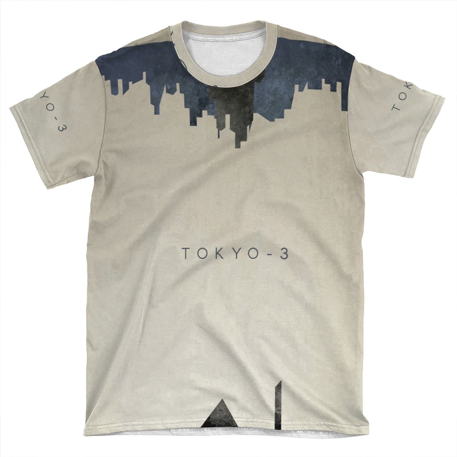 Tokyo-3 AOP T-shirt Tee