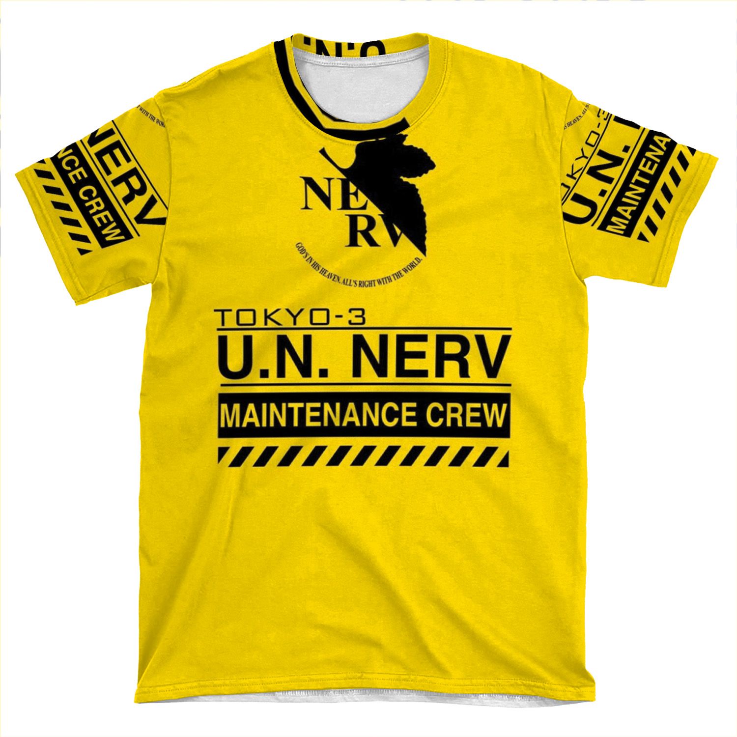Tokyo-3 Nerv AOP T-shirt Tee
