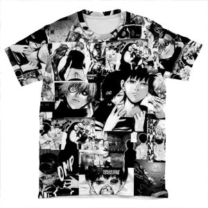 Tokyo Ghoul Manga Collage AOP T-shirt Tee