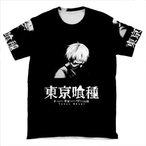 Tokyo Ghoul V6 AOP T-shirt Tee