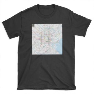 Tokyo Metro Map T-shirt Tee