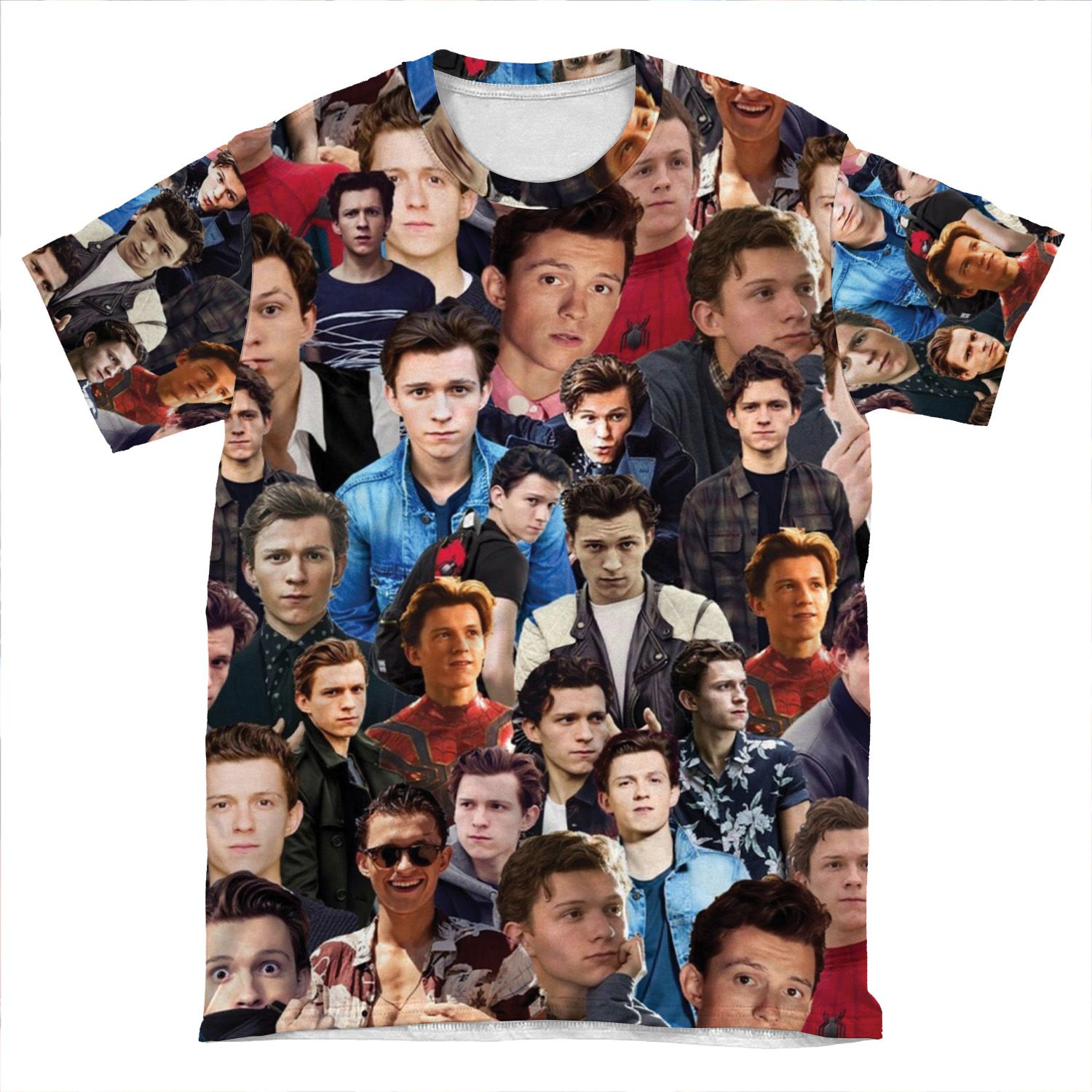 Tom Holland Collage 2 AOP T-shirt Tee
