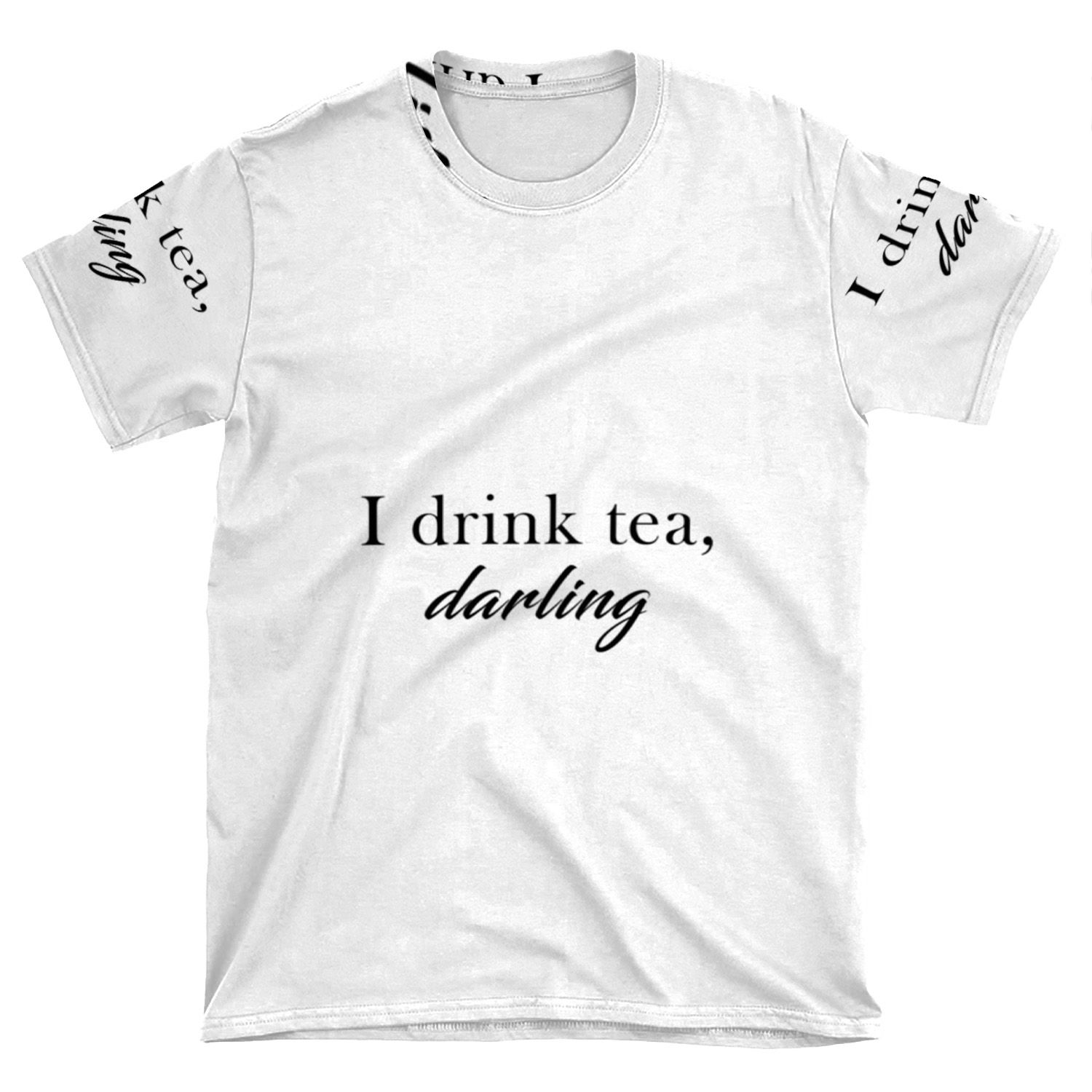 Tom Holland - I Drink Tea, Darling AOP T-shirt Tee