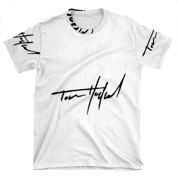 Tom Holland Name Signature AOP T-shirt Tee
