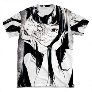 Tomie Junji Ito 2 AOP T-shirt Tee