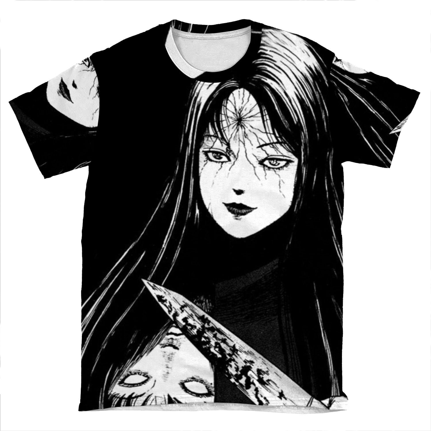 Tomie Junji Ito AOP T-shirt Tee