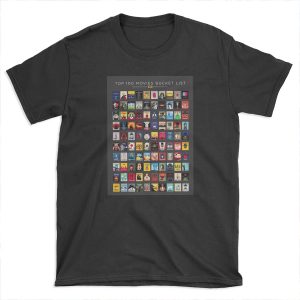 Top 100 Movies Bucket List T-shirt Tee