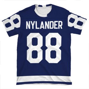 Toronto Maple Leafs William Nylander Home Jersey Back Phone AOP T-shirt Tee
