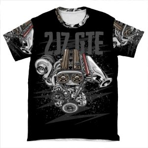 Toyota 2Jz Gte Engine AOP T-shirt Tee