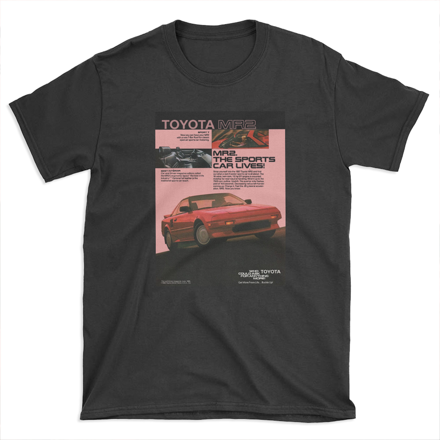 TOYOTA MR2 AW11 T-shirt Tee