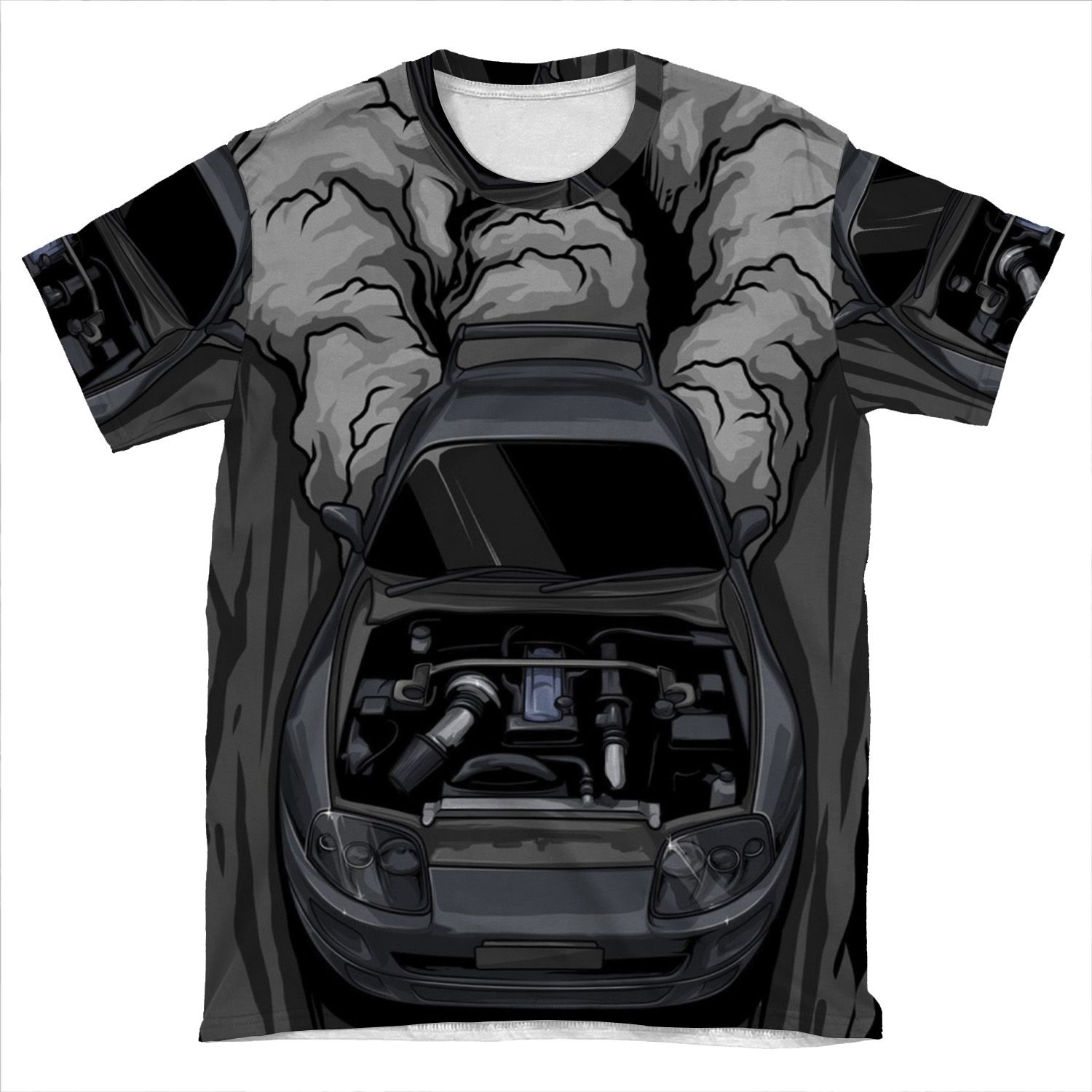 Toyota Supra 2Jz Gte AOP T-shirt Tee