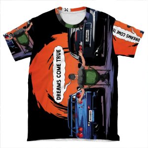 Toyota Supra And Nissan Skyline AOP T-shirt Tee