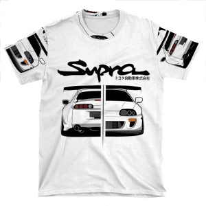 Toyota Supra Mk Iv - Carcorner AOP T-shirt Tee