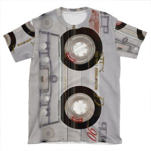 Transparent Cassette (Phone ) AOP T-shirt Tee