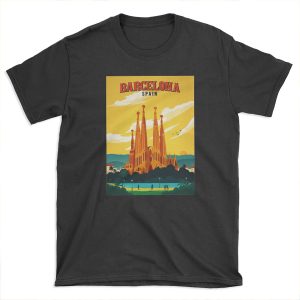 Travel Barcelona T-shirt Tee
