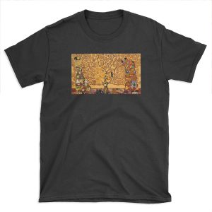 Tree of Life by Gustav Klimt Fine Art T-shirt Tee