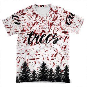 Trees Phone AOP T-shirt Tee
